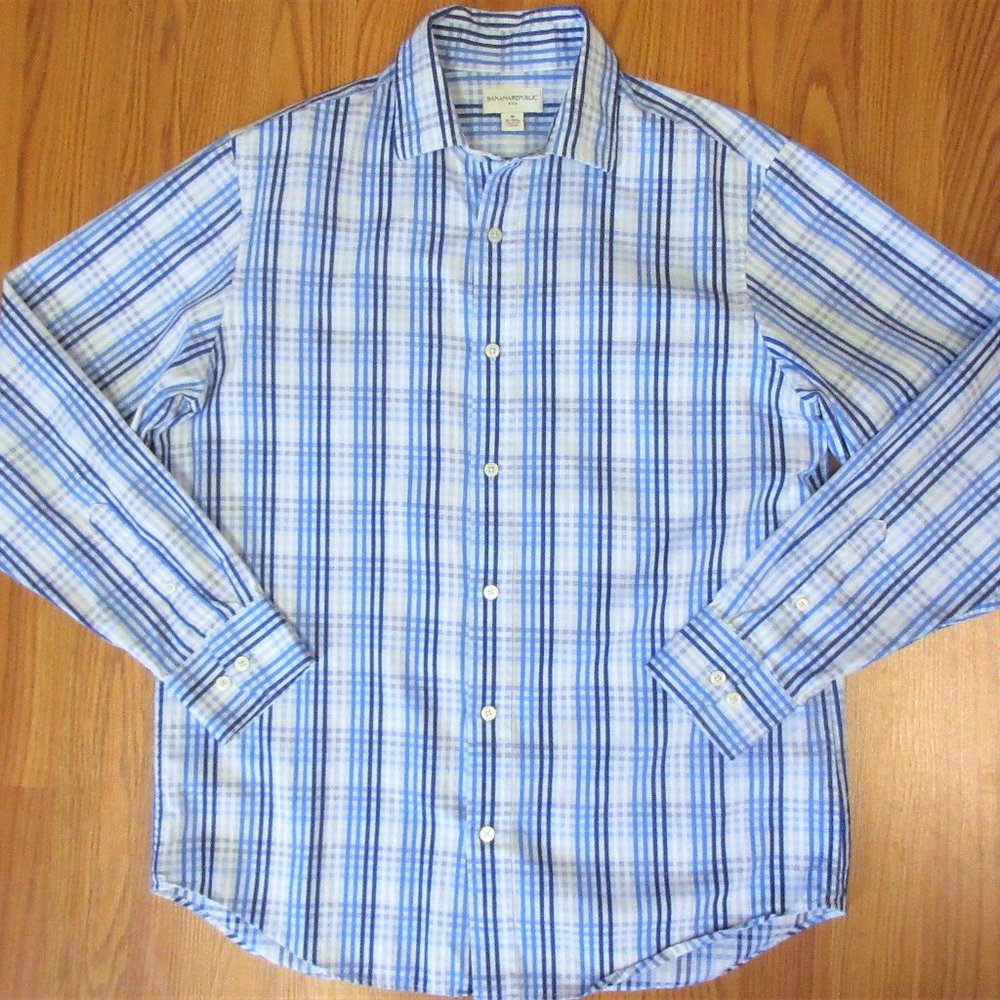BANANA REPUBLIC REGULAR FIT 100% COTTON SHIRT